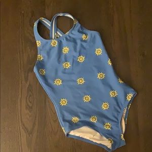 Hanna Andersson Smiley Sun Swimsuit